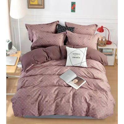 Alexandria 3 részes ágyneműhuzat garnirtúra mályva