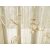   Noémi Arany Bézs Organza függöny - készre varrt 250 x 300 cm