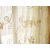   Noémi Arany Bézs Organza függöny - készre varrt 250 x 300 cm