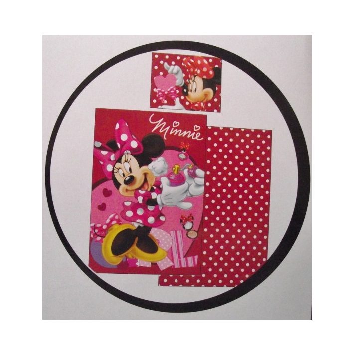 Minnie Egér 140 x 200 cm Ágynemű 100% pamut Rendelés Minnie Egér 100% Pamut Ágynemű vásárlás | szepagynemu.hu