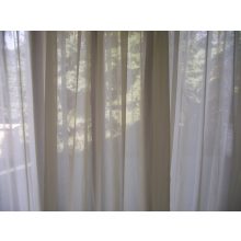 Tulika Krém Organza függöny - készre varrt