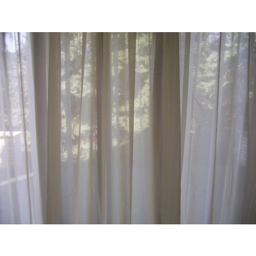Tulika Krém Organza függöny - készre varrt