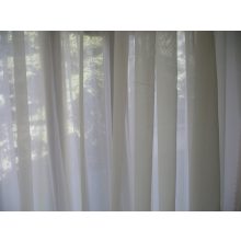 Tulika Krém Organza függöny - készre varrt