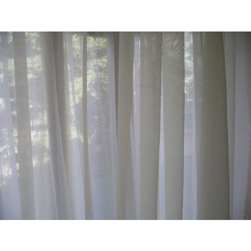 Tulika Krém Organza függöny - készre varrt