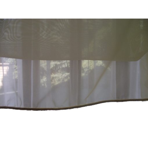 Tulika Krém Organza függöny - készre varrt