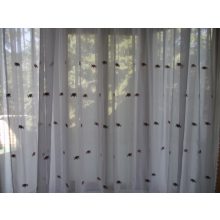 Andrea Fehér Organza függöny - készre varrt