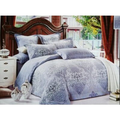   Pompadur Halvány szürke pamut Ágyneműhuzat Garnitúra 3 részes