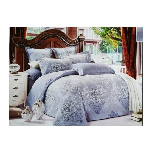 Pompadur Halvány szürke pamut Ágyneműhuzat Garnitúra 3 részes