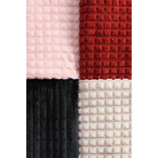 Panda ágytakaró pléd elegáns krém bézs vaj szín