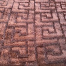 Barna Plüss Pléd Ágytakaró 150 x 200 cm