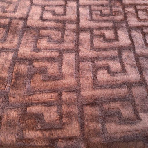 Barna Plüss Pléd Ágytakaró 150 x 200 cm