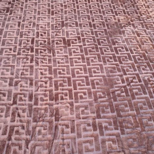 Barna Plüss Pléd Ágytakaró 150 x 200 cm