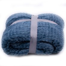 Baby kék Ágytakaró Pléd vastag bárányos