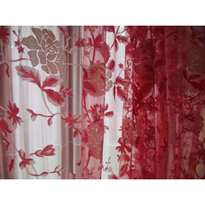 Salomea Piros Arany Dekorfüggöny-fényáteresztő