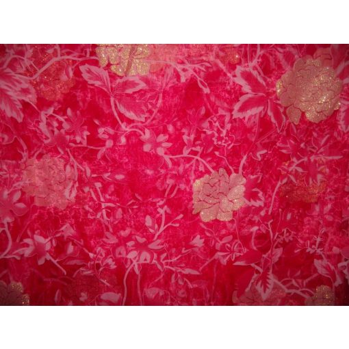 Salomea Piros Arany Dekorfüggöny-fényáteresztő