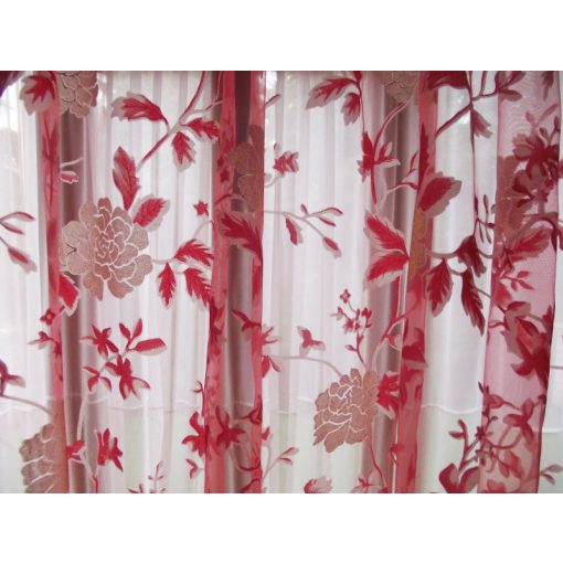 Salomea Piros Arany Dekorfüggöny-fényáteresztő