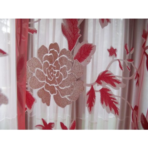 Salomea Piros Arany Dekorfüggöny-fényáteresztő