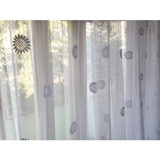 Zomilla Fehér Jacquard Függöny 250 x 300 cm