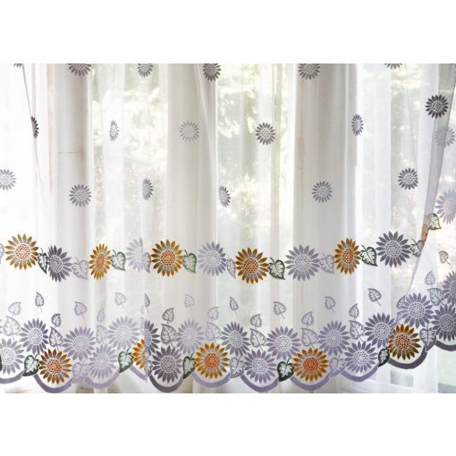 Zomilla Fehér Jacquard Függöny 250 x 300 cm