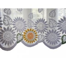 Zomilla Fehér Jacquard Függöny 250 x 300 cm