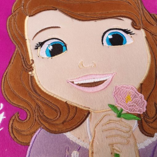 Boldog Sofia Hercegnő Kispárna 35 x 35 cm Lila