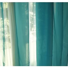 Búzavirág Kék Organza Készfüggöny - készre varrt 250 x 300 cm