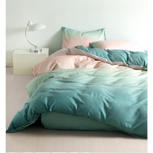 Jaden Pamut Ágyneműhuzat Garnitúra zöld 7 részes