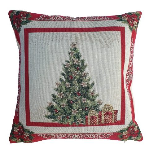 Christmas Ünnepi Karácsonyfa Díszpárna 40 x 40 cm