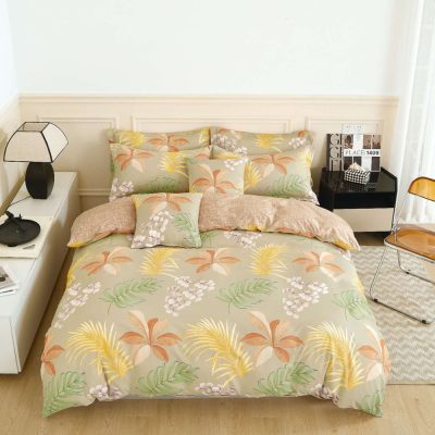   Coco minőségi pamut virágos ágyneműhuzat 3 részes 140 x 200 cm