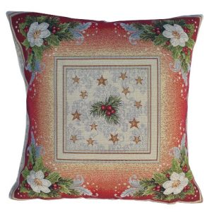 Csillag Magyal Karácsonyi Díszpárna 40 x 40 cm