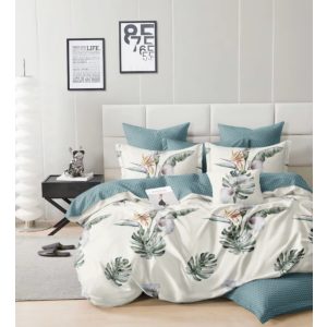 Szirén Leveles Pamut Ágyneműhuzat 7 részes