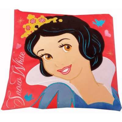   Disney Hófehérke Hercegnő Kispárna Piros Színben 35 x 35 cm
