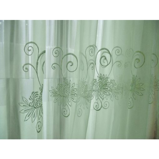 Vanda fényáteresztő Organza Függöny -készre varrt