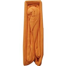 Aminta meleg Narancs Pamut Gumis Lepedő 200 x 220 cm