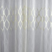 Hedvig Krém Organza Kész Függöny - készre varrt 250 x 300 cm