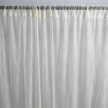 Hedvig Krém Organza Kész Függöny - készre varrt 250 x 300 cm