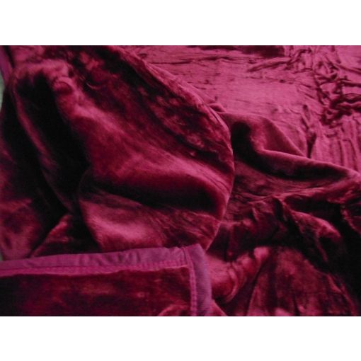 Janneth Bordó Ágytakaró Pléd 150 x 200 cm