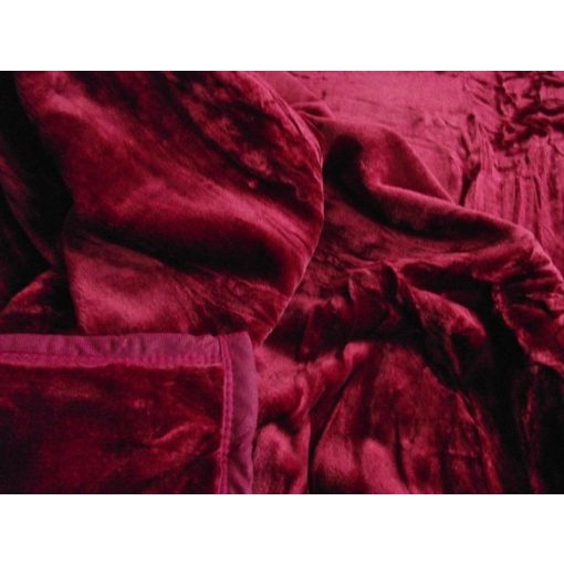 Janneth Bordó Ágytakaró Pléd 150 x 200 cm