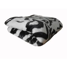 Győző Fekete - Fehér Ágytakaró Pléd 200 x 240 cm