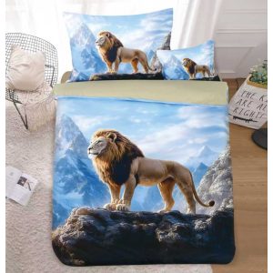 Oroszlán 3D Ágyneműhuzat 3 részes