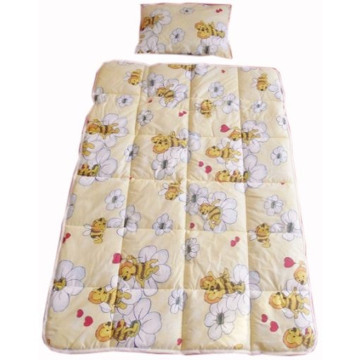 Zümi Citromsárga Méhecskés Gyerek Paplan garnitúra
