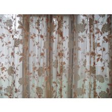 Orchidee Narancs Dekorfüggöny-fényáteresztő