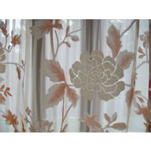 Orchidee Narancs Dekorfüggöny-fényáteresztő