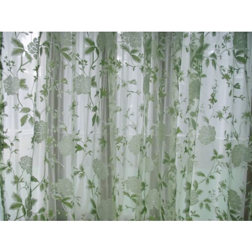 Soffy Zöld Dekorfüggöny-fényáteresztő