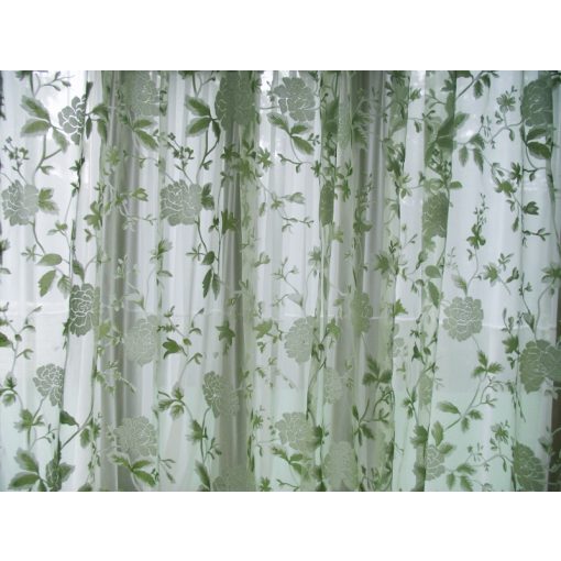 Soffy Zöld Dekorfüggöny-fényáteresztő
