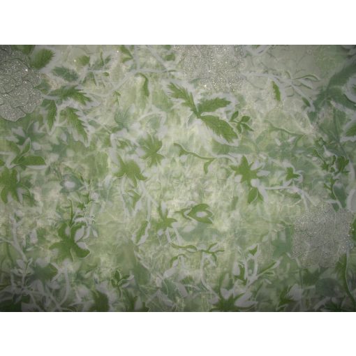 Soffy Zöld Dekorfüggöny-fényáteresztő