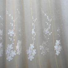 Aninda Bézs Organza Kész Függöny 250 x 300 cm