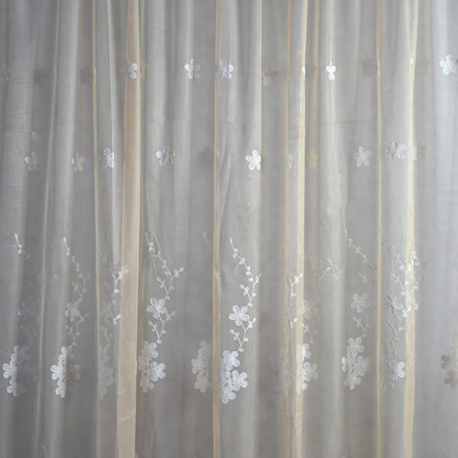 Aninda Bézs Organza Kész Függöny 250 x 300 cm