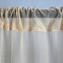 Aninda Bézs Organza Kész Függöny 250 x 300 cm