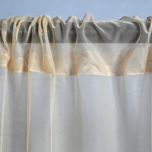 Aninda Bézs Organza Kész Függöny 250 x 300 cm